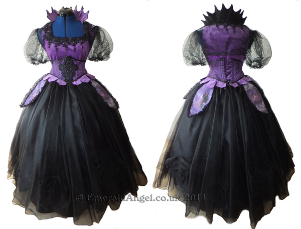 gothic evil queen custom costume