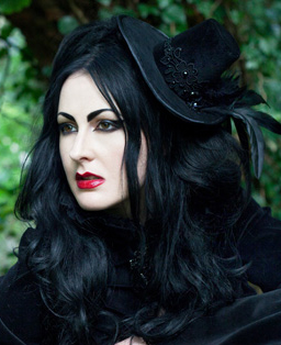 evil queen hat, gothic hat