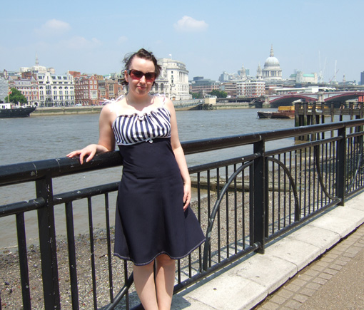 Nautical Sailor Style Dress