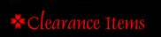 Clearance Items on Sale