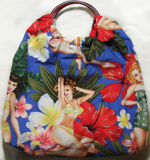 pin up model hand bag unique