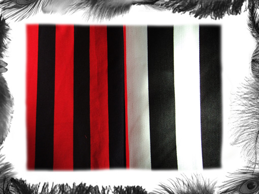 stripe tie, mod, retro, gothic