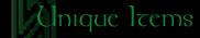 Unique Items