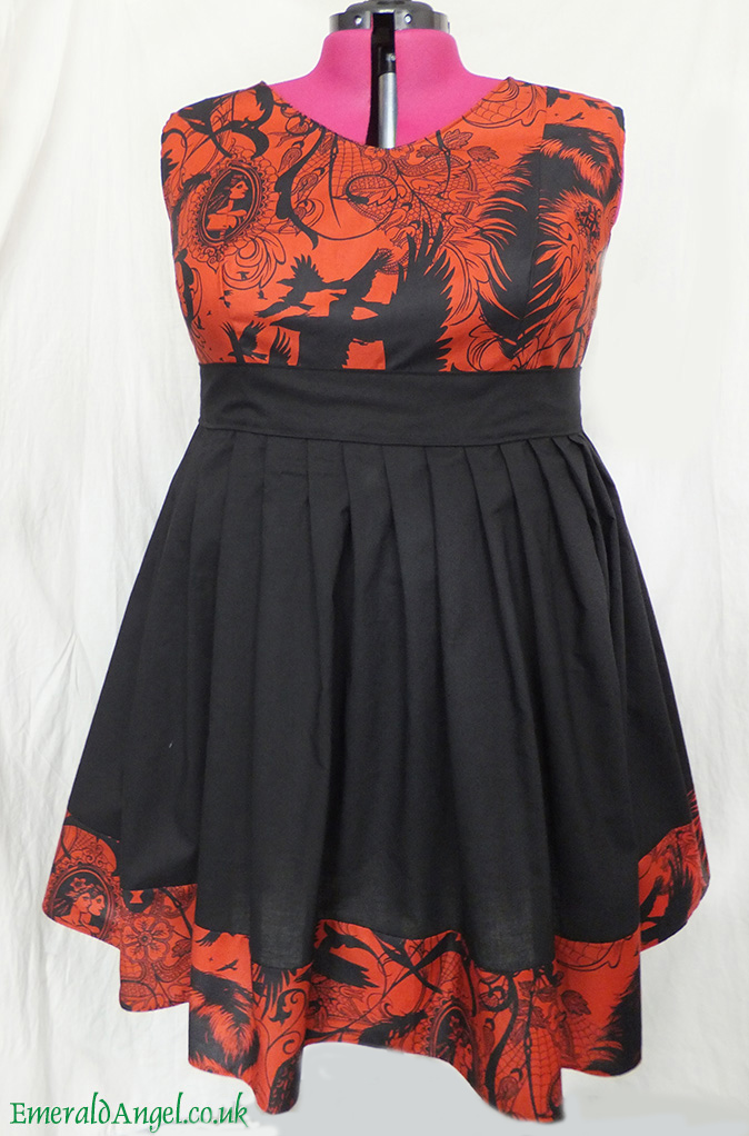 custom plus size gothic dress