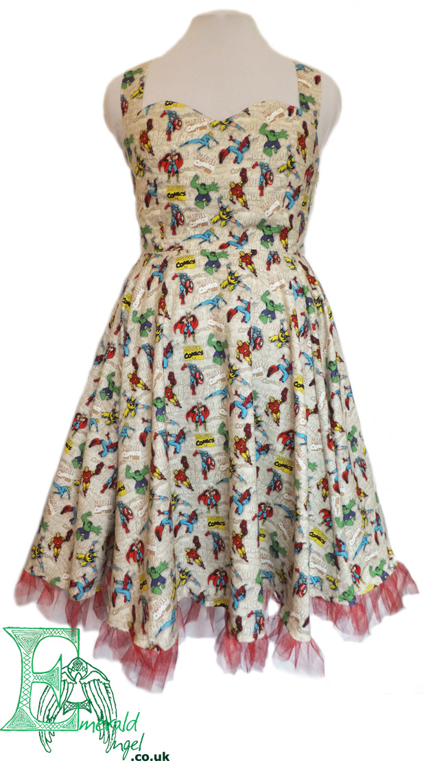 avengers full circle dress