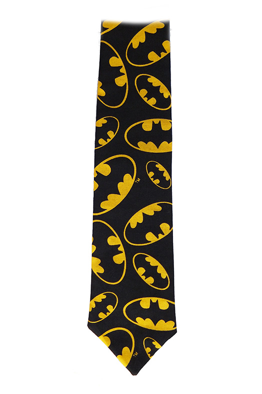 batman logo tie