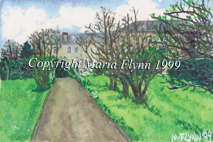 convent of the sacred heart roscrea art print