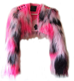 cyber fur jacket