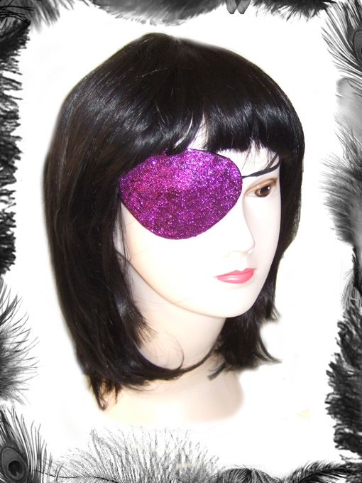 glitter eye patch