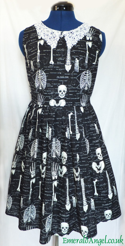 skeleton dress