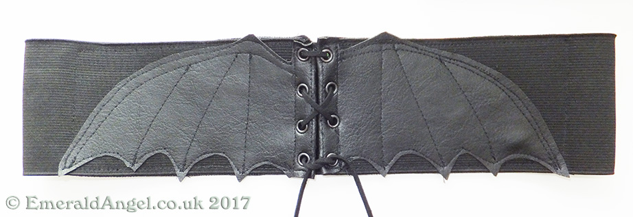 Bat Wings Corset Belt width=