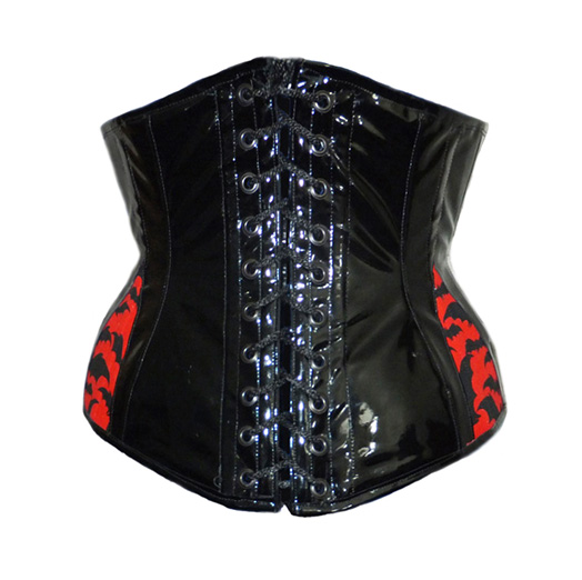 Bats Pvc Underbust Corset