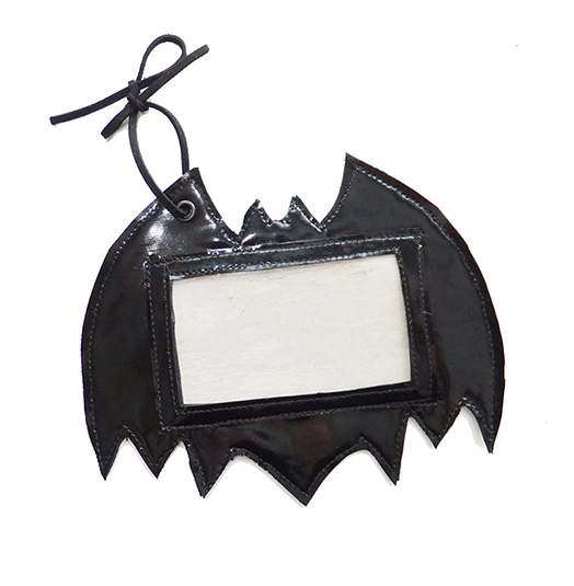 Gothic Bat Luggage Label