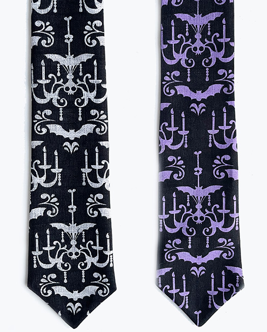gothic-bats-neckties