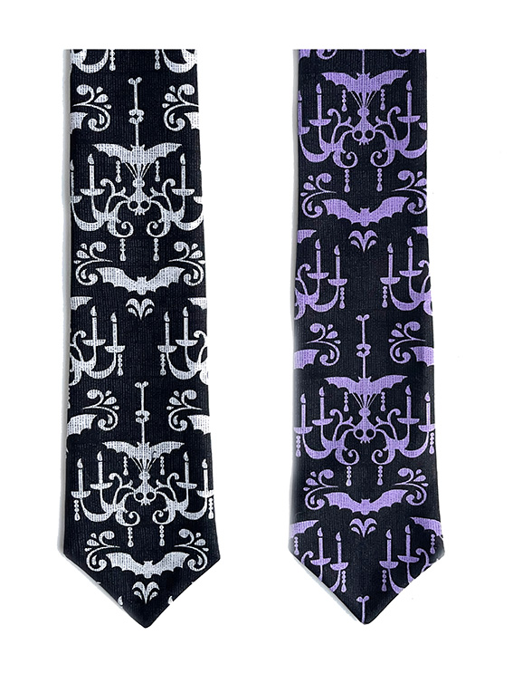 gothic-bats-neckties