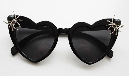 gothic spider sun glasses