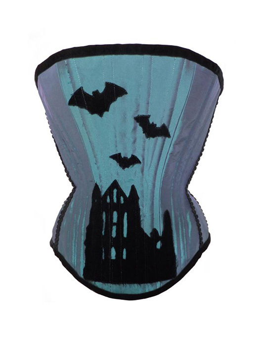 whitby bats gothic corset, dracula