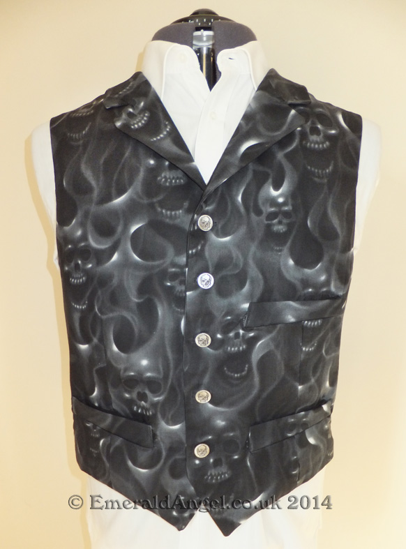 mens custom alternative waistcoat