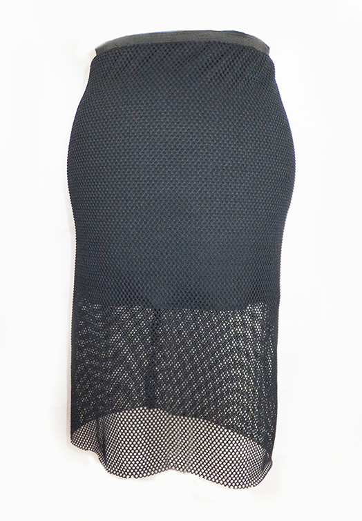 Gothic Mesh Pencil Skirt