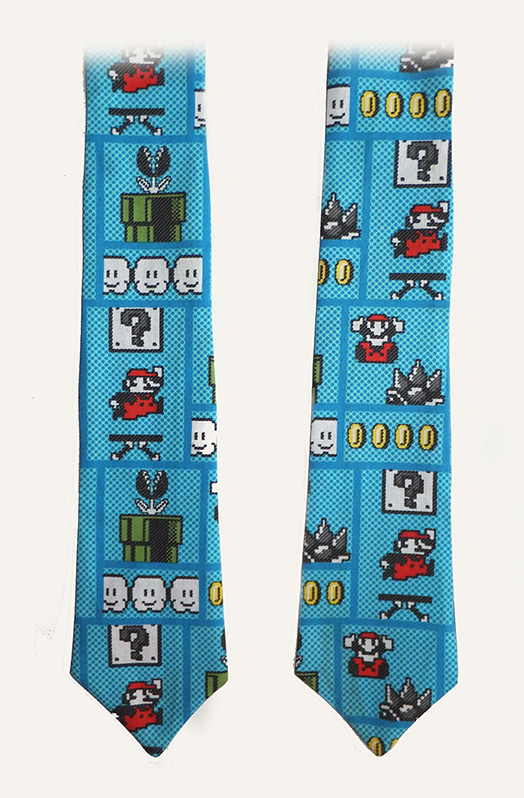 nintendo mario tie