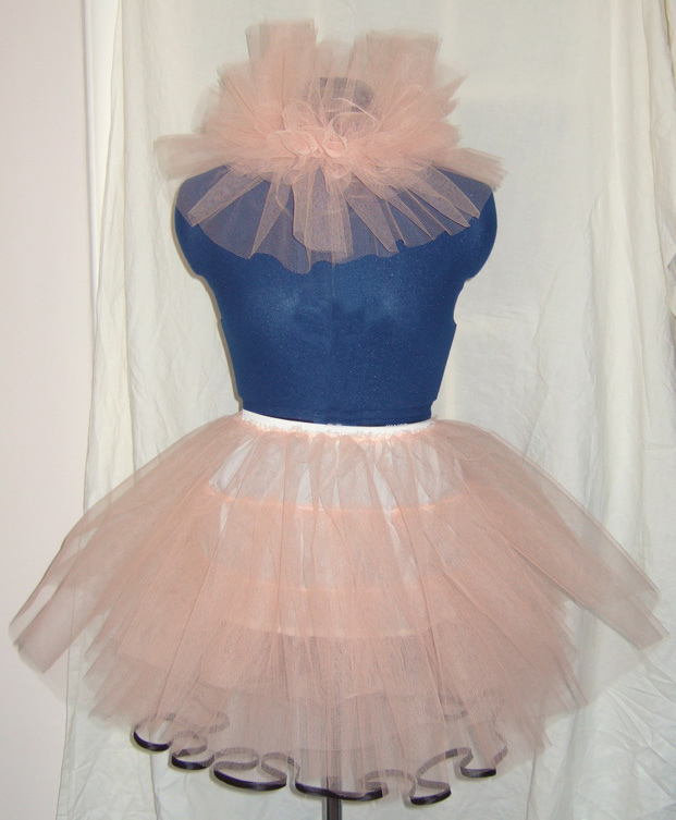 peach petticoat