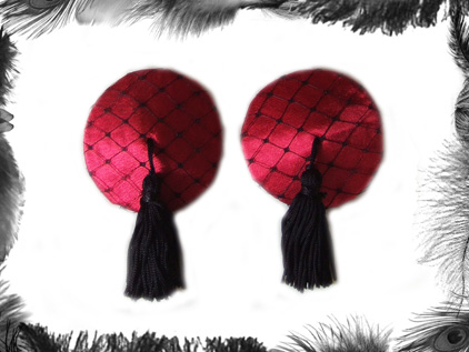 Satin & Net burlesque Tassels