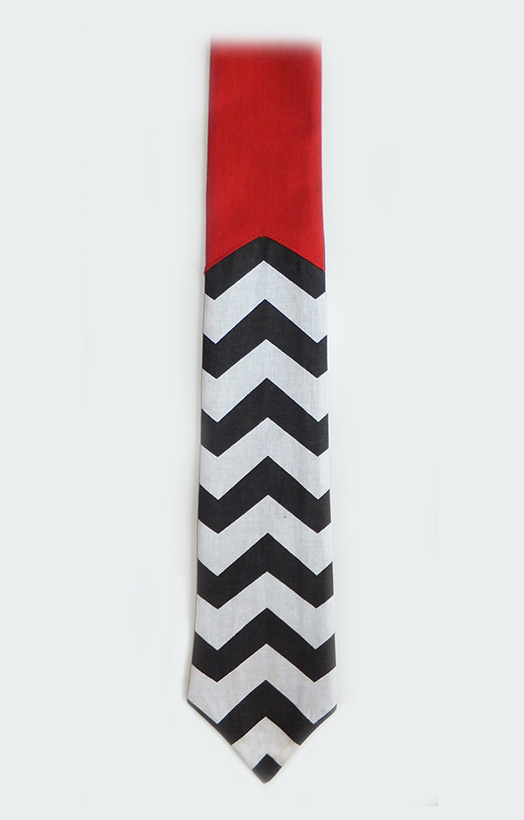 Twin Peaks Inspired Tie