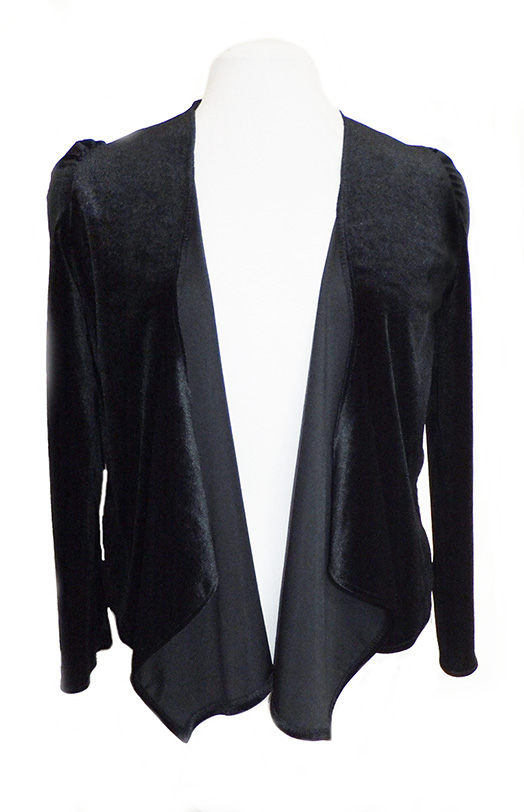 velvet bat gothic cardigan